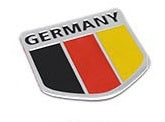 Alloy National Flag Car Decoration Metal Car Sticker