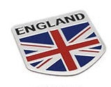 Alloy National Flag Car Decoration Metal Car Sticker